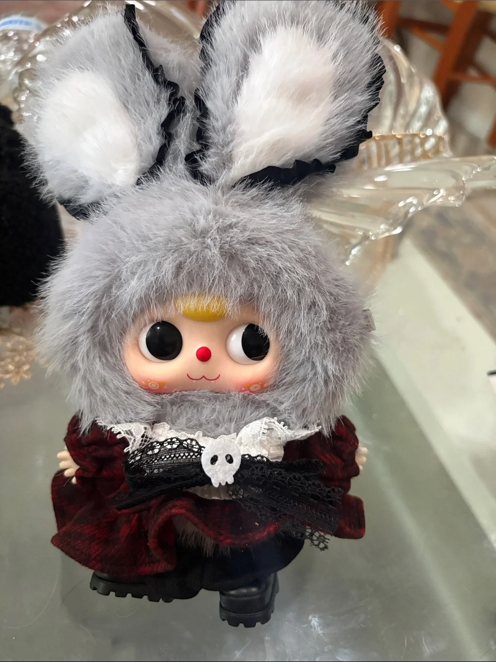 Baby Three Flower Fairy Plush Pendant